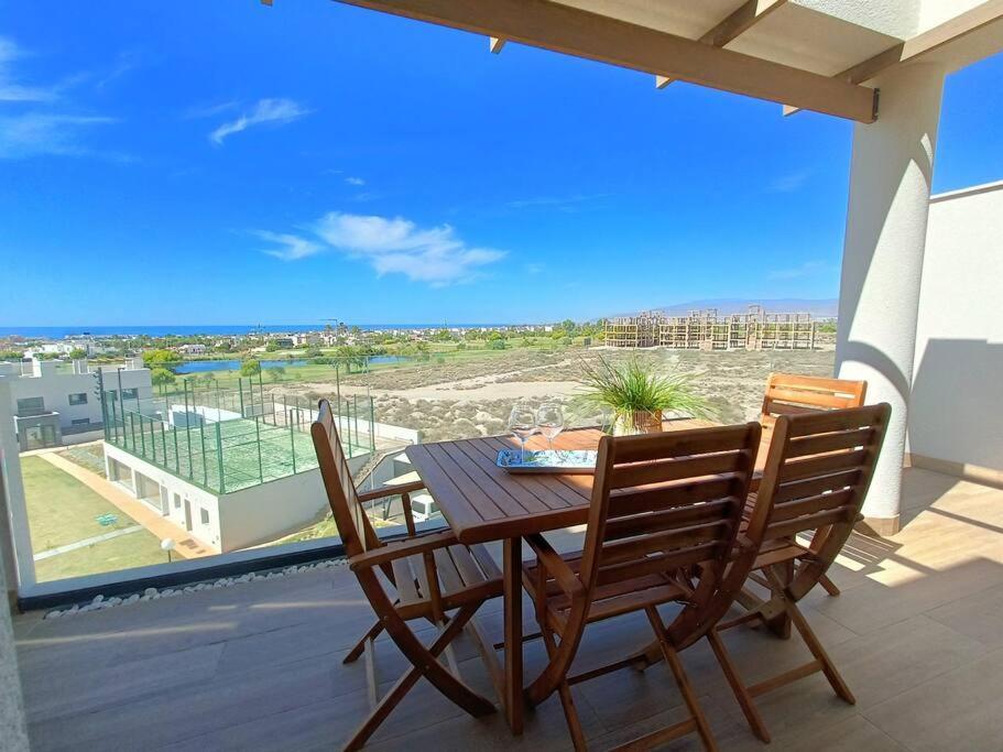 Appartamento Nuevo Atico Toyo. Vistas Al Mar, Terraza, Solarium, Piscina, A/A, Wifi Y Garaje El Toyo Esterno foto